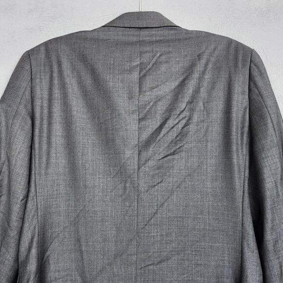 Thomas Pink Blazer Sport Coat Mens 40R Gray Virgin Wool Made in Italy 2-Button - Picture 11 of 16